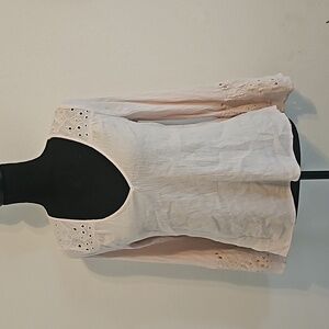 Billabong Beige Peasant Blouse